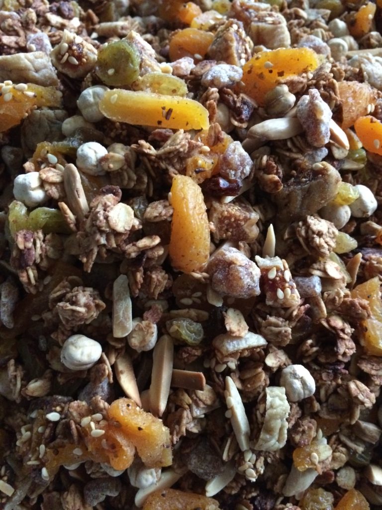 Gourmet Greek Granola Ingredients